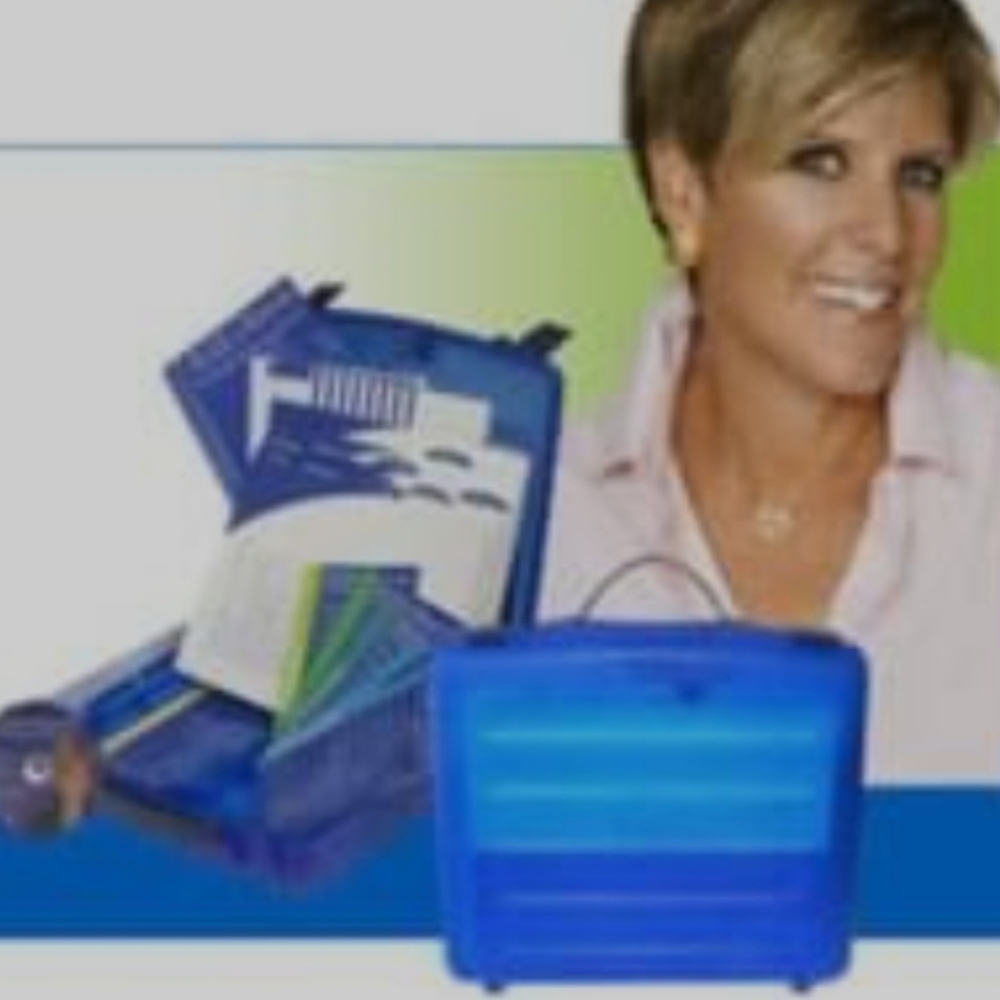 2003 Suze Orman Trust & Will Portfolio - Books, CD, Blue Case